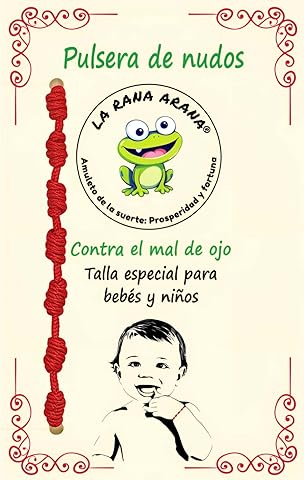 LA RANA ARANA 7 nœuds rouges bébé